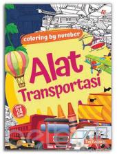 Coloring By Number: Alat Transportasi