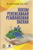 Hukum Perencanaan Pembangunan Daerah