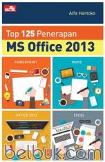 Top 125 Penerapan MS Office 2013